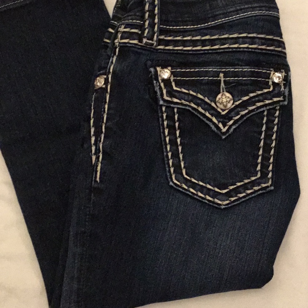 Miss Me Boot Cut Jeans, Size 24